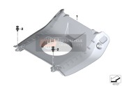 46638388897, Tank Cover Blank Center, BMW, 0
