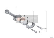 11248545555, Connecting Rod, BMW, 0