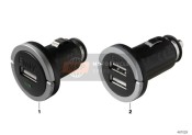 65412458284, Chargeur Usb Pour Type A, BMW, 0