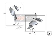 63128556875, LED-KNIPPERLICHT Voor Links, BMW, 0