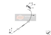 51258542098, Bowden Cable, BMW, 0