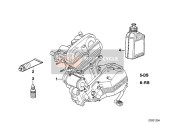11002343232, Seal And Gasket Set, Engine, BMW, 0