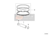 Wristpin / piston ring