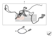 61128545688, Additional Wiring Harness Battery, BMW, 0