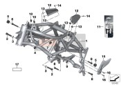 46511600241, Front Frame With Vin, BMW, 0