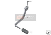 23418534947, Foot Shift Lever, BMW, 0