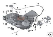 FUEL TANK/MOUNTING PARTS
