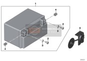 61219446923, Cache Pôle Positif De Batterie, BMW, 0