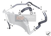 17128404411, Flexible Aller De Liquide Refroidissem., BMW, 0