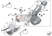 Exhaust Manifold with End Muffler
