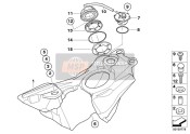 FUEL TANK/MOUNTING PARTS