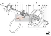 27717708782, Grooved Ball Bearing, BMW, 0