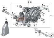 33118530080, RIGHT-ANGLE Gearbox, Black, BMW, 0