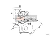 16112324070, Primed Fuel Tank With Storing Partition, BMW, 1