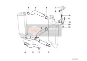 11531465149, Coolant Connection Fitting, BMW, 0