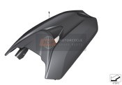 HP carbon cover for seat