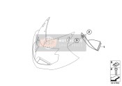 71607708496, Right Internal Cover, BMW, 0
