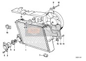 Radiador d.agua - thermotat/ventilador