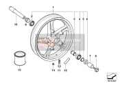 CAST FRONT WHEEL WITH/WITHOUT ABS 2