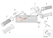 61317671604, Right Grooved Handle, BMW, 1