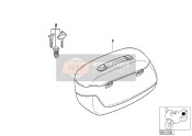 51252307617, Set Of Suitcase Locks With Code, BMW, 0