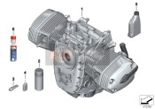 11007718222, Engine Silver, BMW, 0