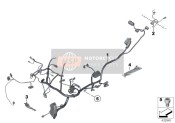 61127691725, Adapter Cable For Alternator, BMW, 2