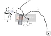 Geactiveerde koolstoffilter / leiding 2
