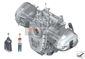11007716692, Engine Silver, BMW, 0