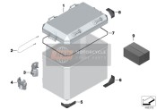 Single parts, aluminum case