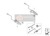 71607711284, Kit Reequip. Cable Adap. Intermit. Led, BMW, 2