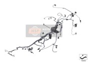 61117696492, Main Wrg Harness SPECIAL-PURPOSE Vle., BMW, 0