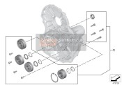 SET CAMSHAFT BEARING DIFFERENTIAL COVER