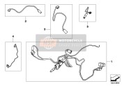 61127722844, Wiring Harness For Audio System, BMW, 0
