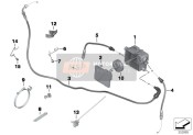 32737691798, Accelerator Cable At Distributor, BMW, 0