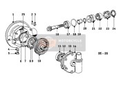 33411122131, Grooved Ball Bearing, BMW, 1