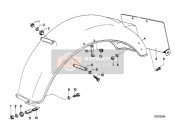 Hinterradkotflügel Anbauteile