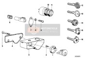 MOUNTING PARTS F SET OF LOCKS