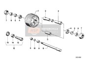 SPOKE WHEEL-WHEEL HUB/DIAL SHAFT