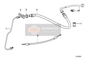 32731235809, Brake Cable Assembly, BMW, 0