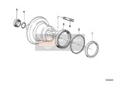 DIFFERENTIAL-CROWN WHEEL INST.PARTS
