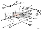 Kabelboom/chassis/motor/achterlicht