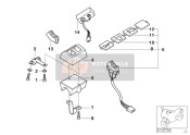 61317684446, Tone Sequence Control System Switch, BMW, 0