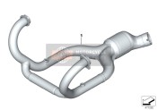 EXHAUST MANIFOLD, CHROME-PLATED