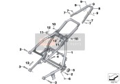 46511599236, Rear Frame With Vin, BMW, 0