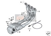  Exhaust manifold with front muffler 1