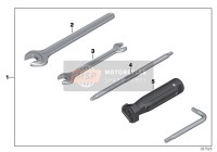71117663686, OPEN-END Wrench, BMW, 0