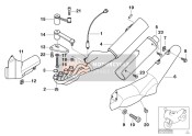 EXHAUST SYSTEM PARTS WITH MOUNTING