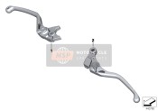 HP HAND LEVER, MILLED