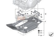 Protección de motor aluminio